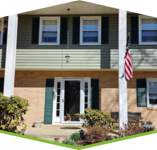 Residential siding installation