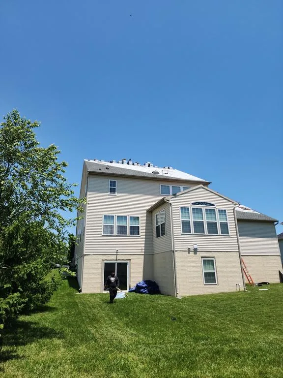 American residential asphalt-shingle roof representing Montgomery County service areas